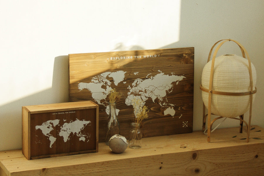 The best ideas for decorating with maps!