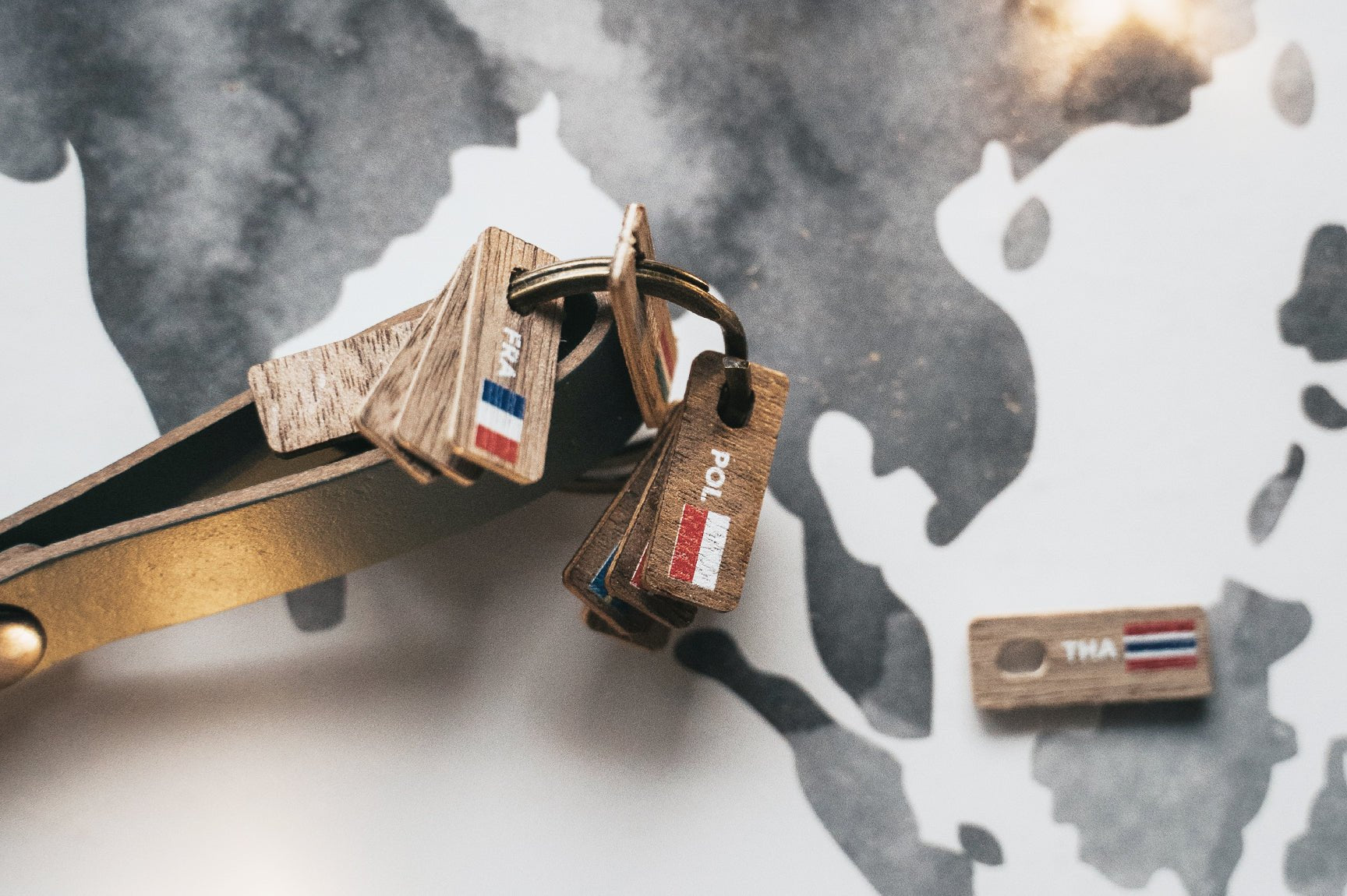 Llaveros Personalizados de Madera - Misswood