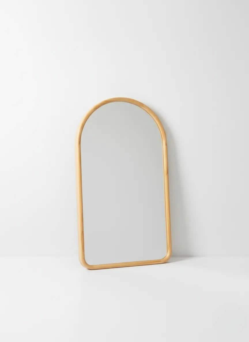 Espejo de madera - 100 cm x 60 cm