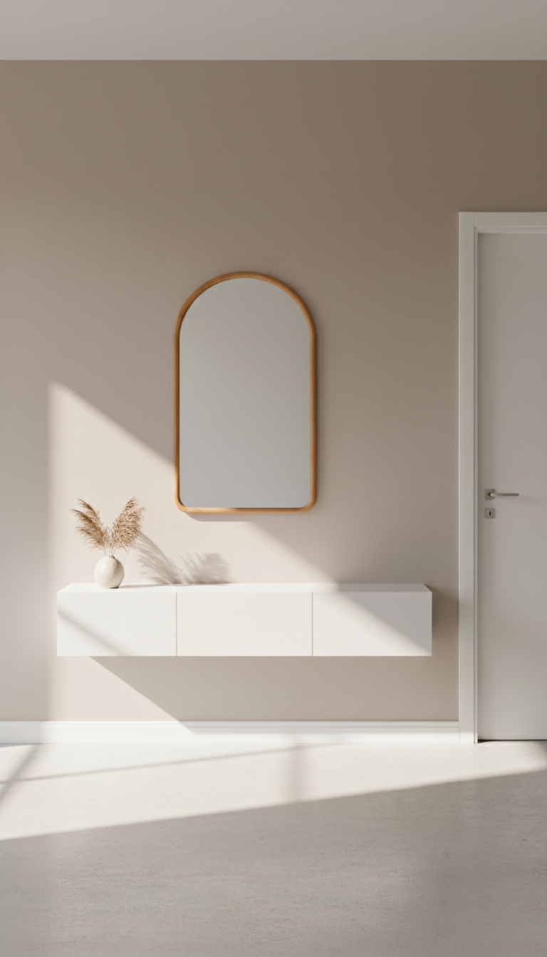 Espejo de madera - 100 cm x 60 cm