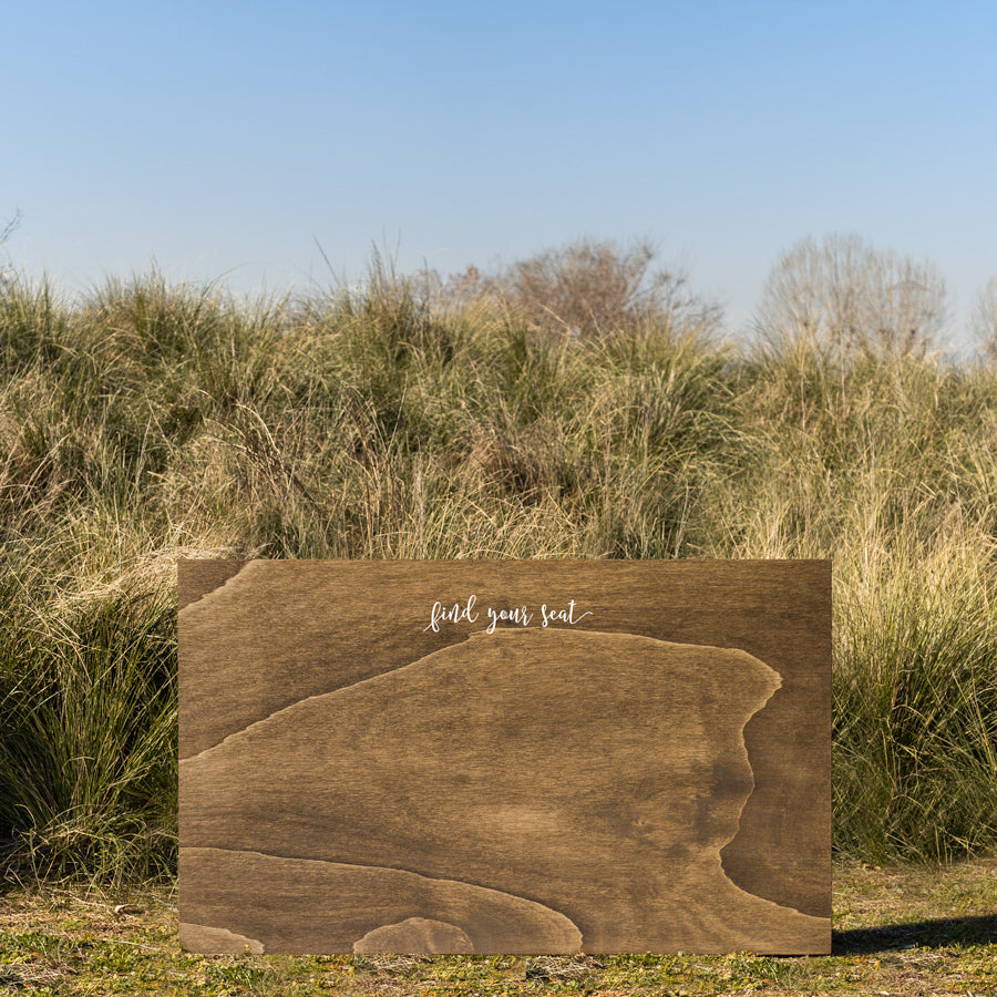 Plan de Table classique en bois