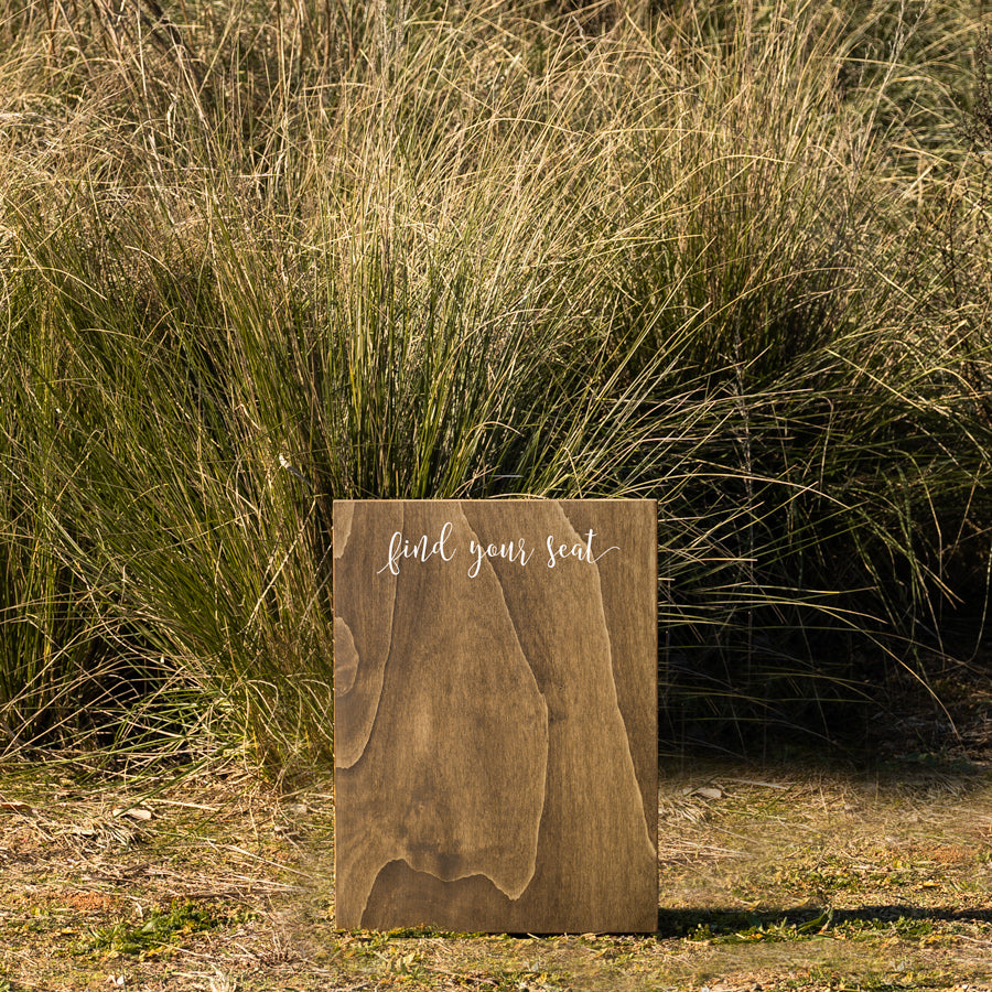 Plan de Table classique en bois