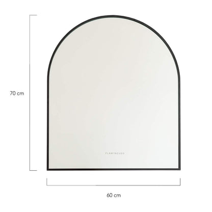 Espejo de Pared Mediano - Negro - Misswood