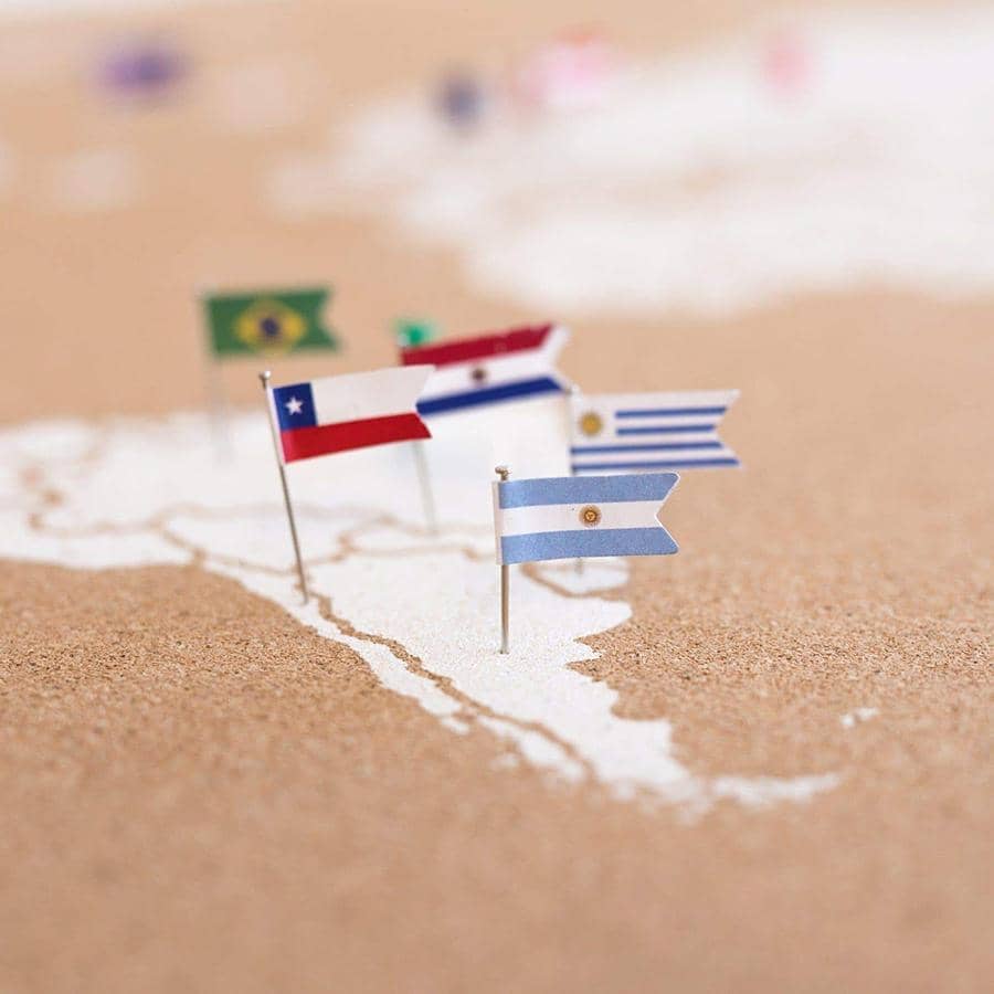 Pack Mapamundi + Banderas del mundo----Misswood
