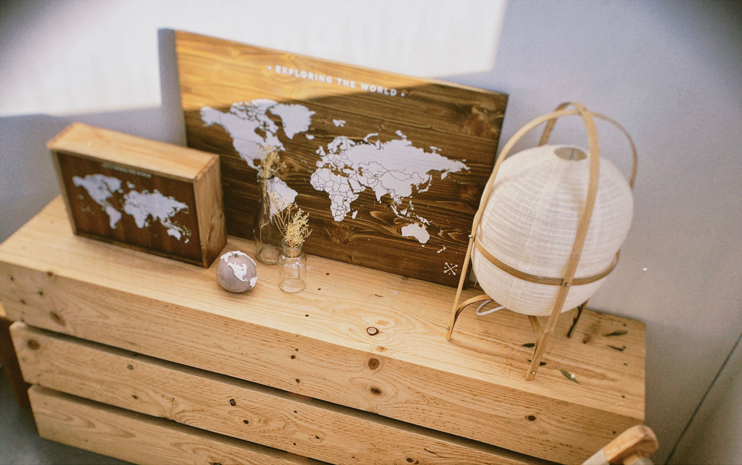 Caja de madera maciza personalizada - Casa y Arte caja personalizada