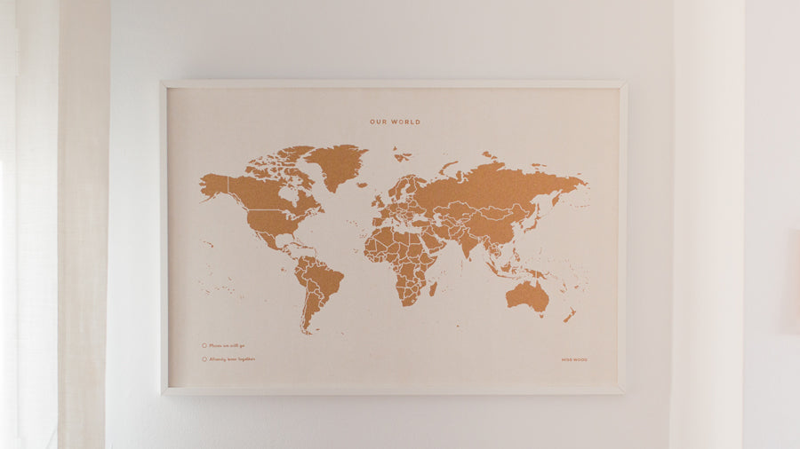 mapa del mundo special edition decoracion nordica