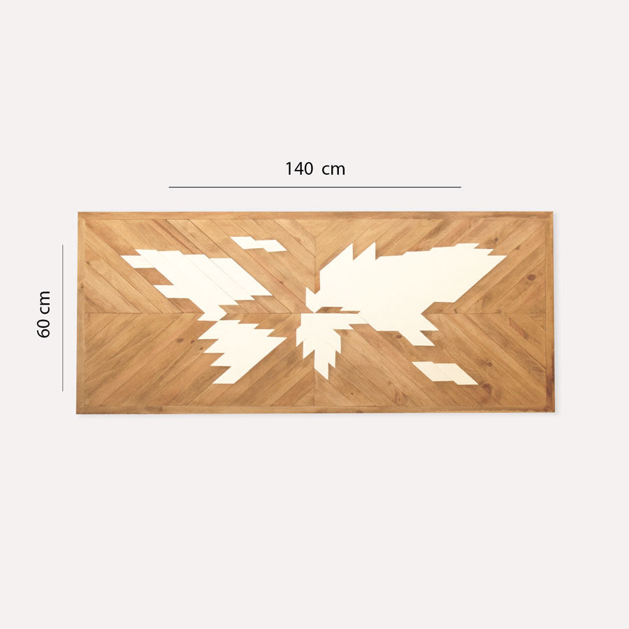 Cabecero de madera - Woody Map Headboard Edition-140 x 60 cm-140 x 60 cm--Misswood