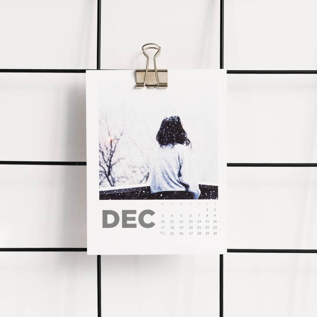 Personalized Desk Calendar 2025 Printable Stickers 