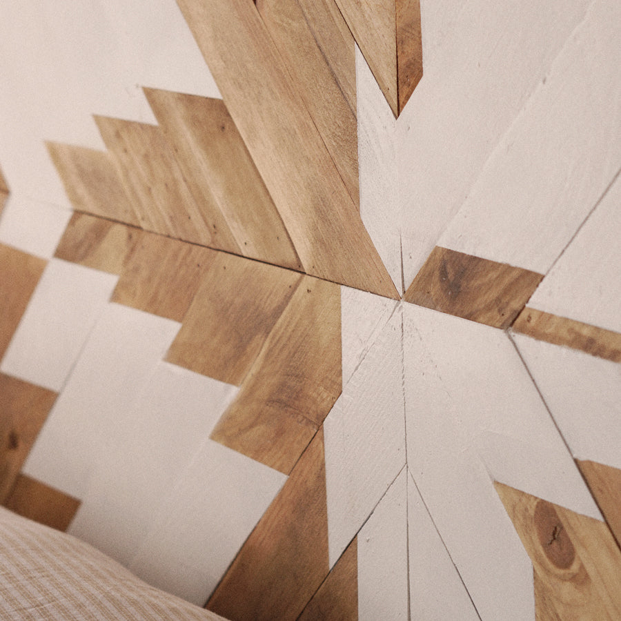 Cabecero de madera - Woody Map Headboard Edition----Misswood
