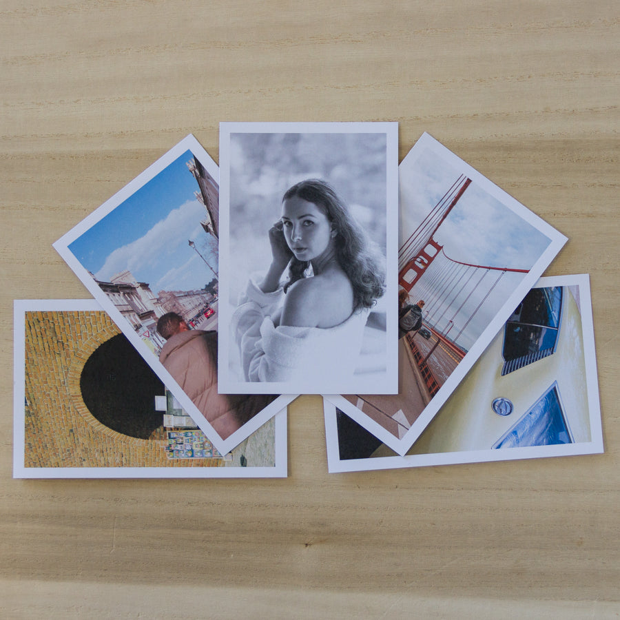 Mini Álbum La Fleur, para 40 fotos en formato 10x15 cm, Blanco