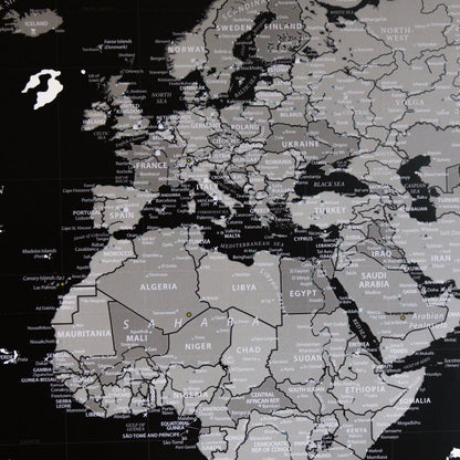 Lámina Mapamundi - Woody Map Poster - Misswood