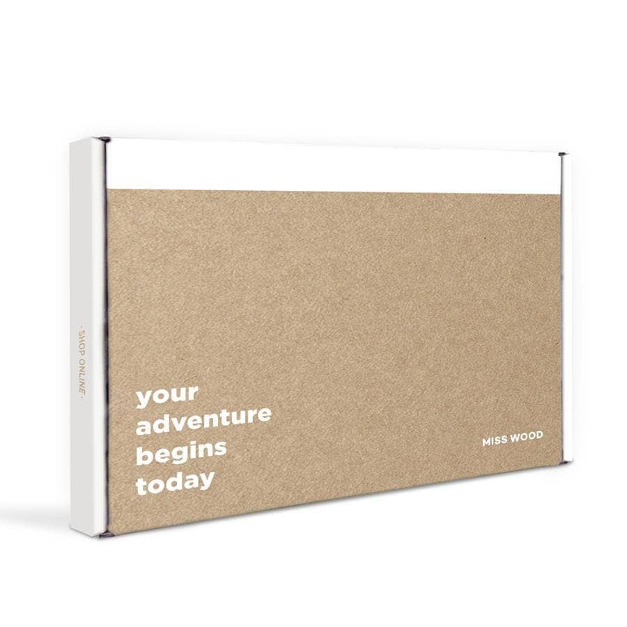 Mapa de corcho - Woody Map Natural Barcelona - Misswood