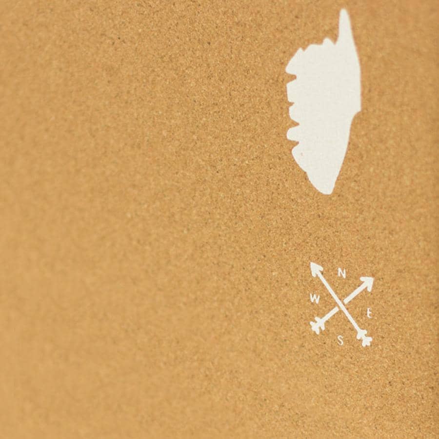 Mapa de corcho - Woody Map Natural Francia - Misswood