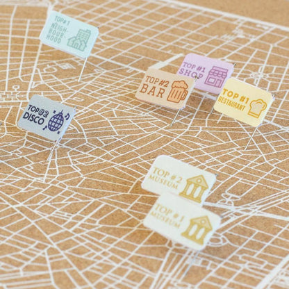 Mapa de corcho - Woody Map Natural Madrid - Misswood