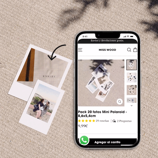 Pack 40 fotos Mini Retro----Misswood